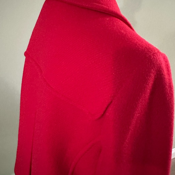 Wool Red Jacket - Picture 6 of 13